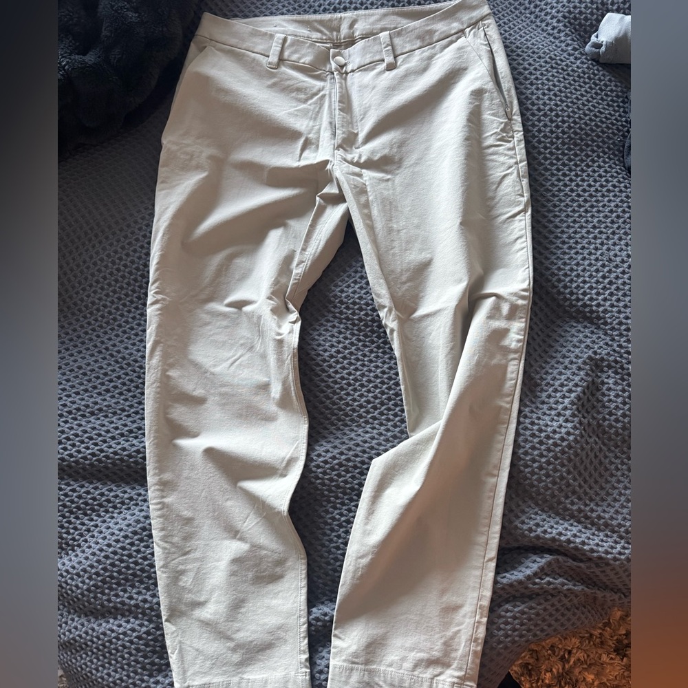 Lululemon ABC Slim-Fit Trouser 30L stretch cotton VersaTwill